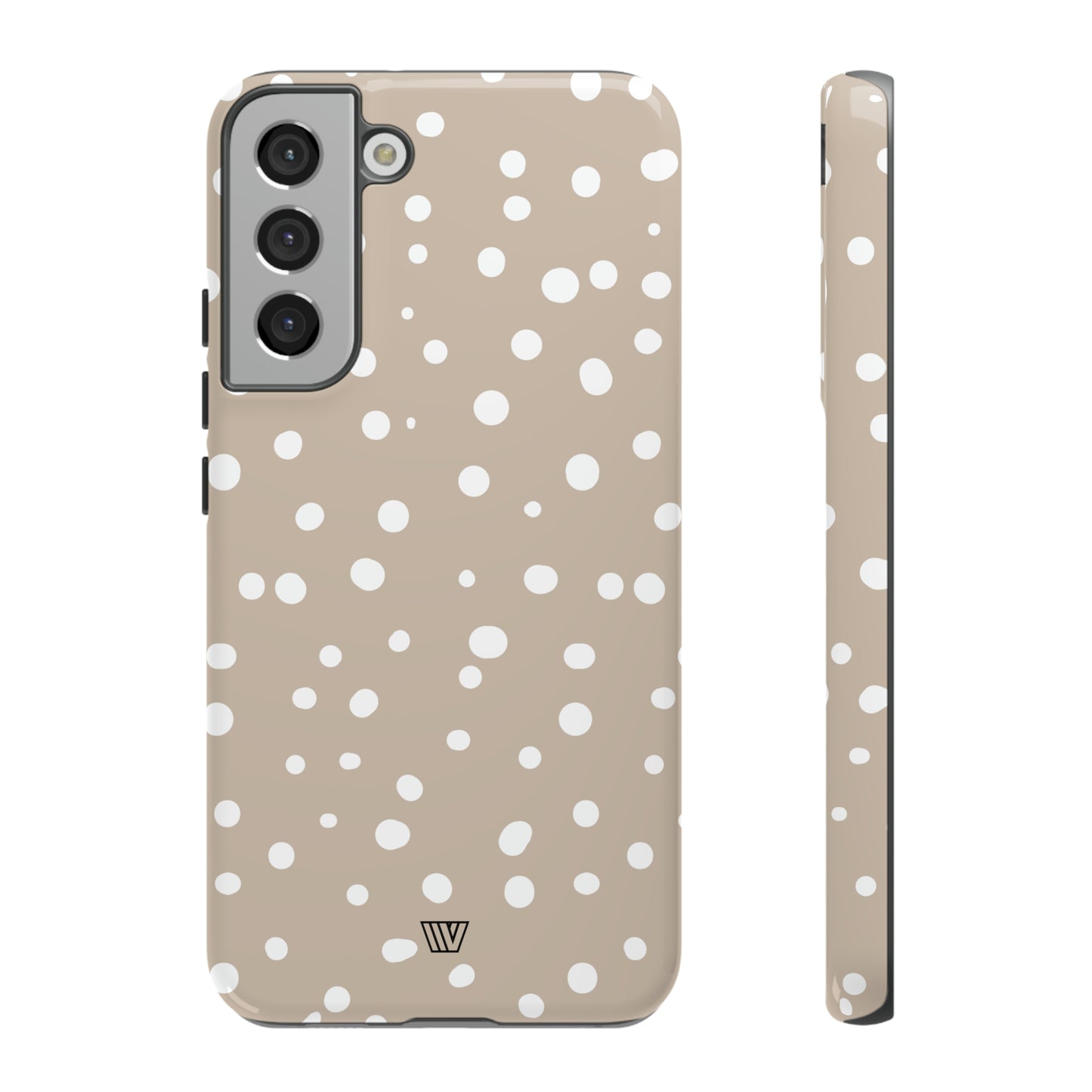 BEIGE DOTS | Tough Phone Case - Trovvve