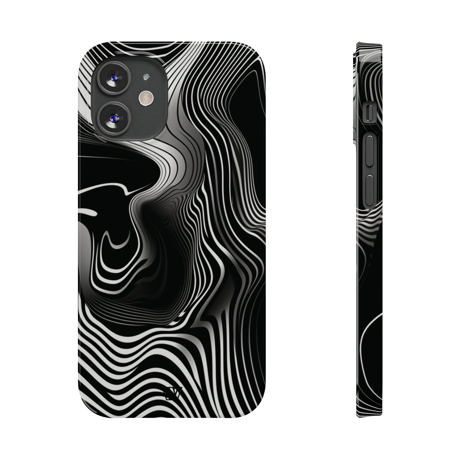 ABSTRACT ZEBRA STRIPES | Slim iPhone Case - Trovvve