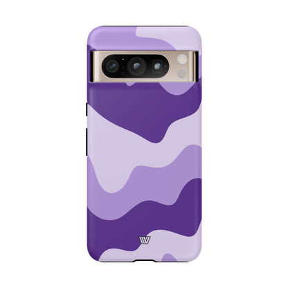 PURPLE WAVES | Tough Phone Case