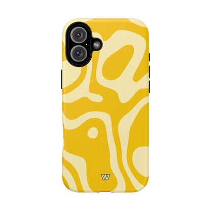 YELLOW SWIRL | MagSafe Tough iPhone Case