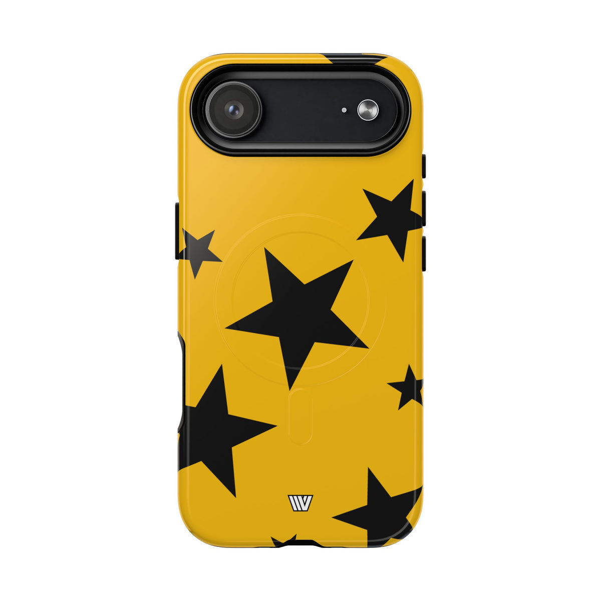 YELLOW BOLD STARS | MagSafe Tough iPhone Case