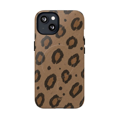 MOCHA LEOPARD | MagSafe Tough iPhone Case