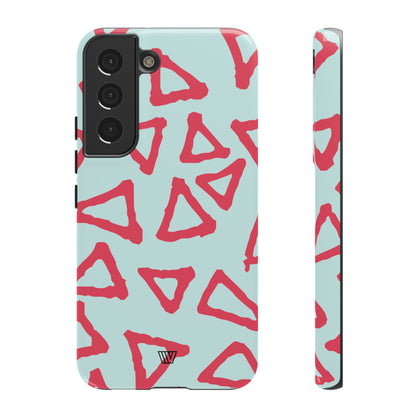 TRIANGLE DOODLE | Tough Phone Case