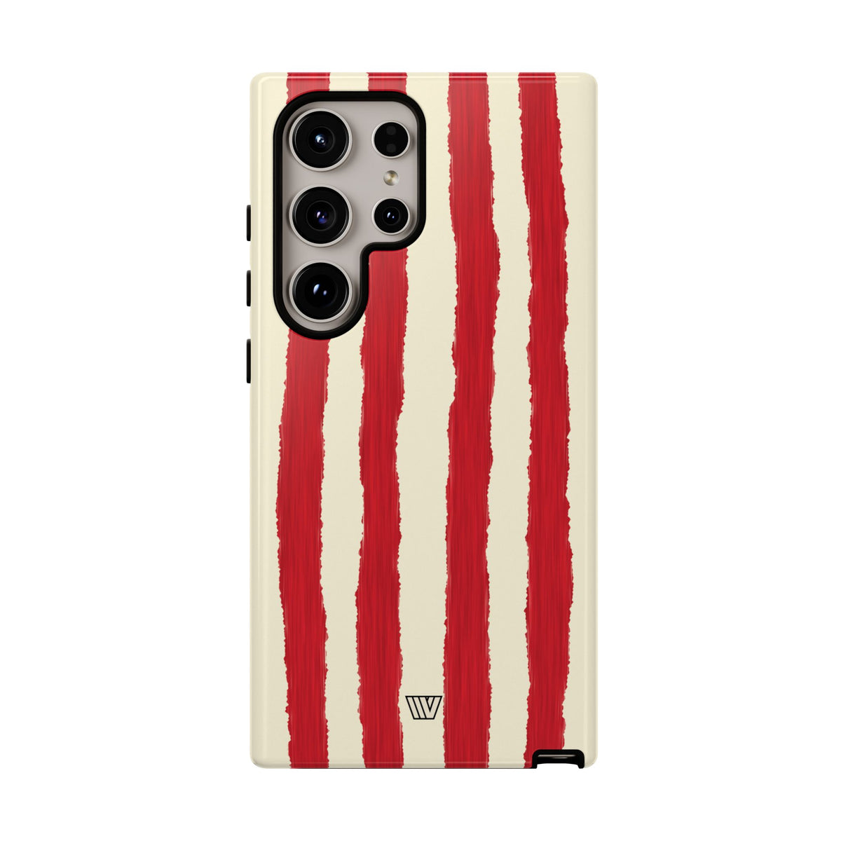 CANDY CANE STRIPE | Tough Phone Case