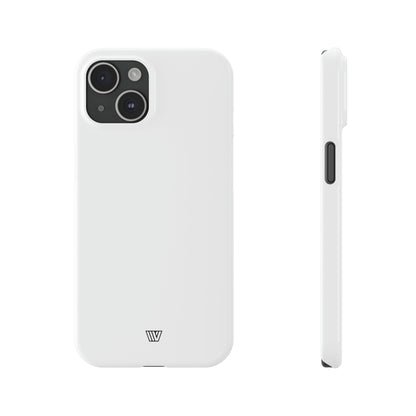 ALL WHITE | Slim iPhone Case