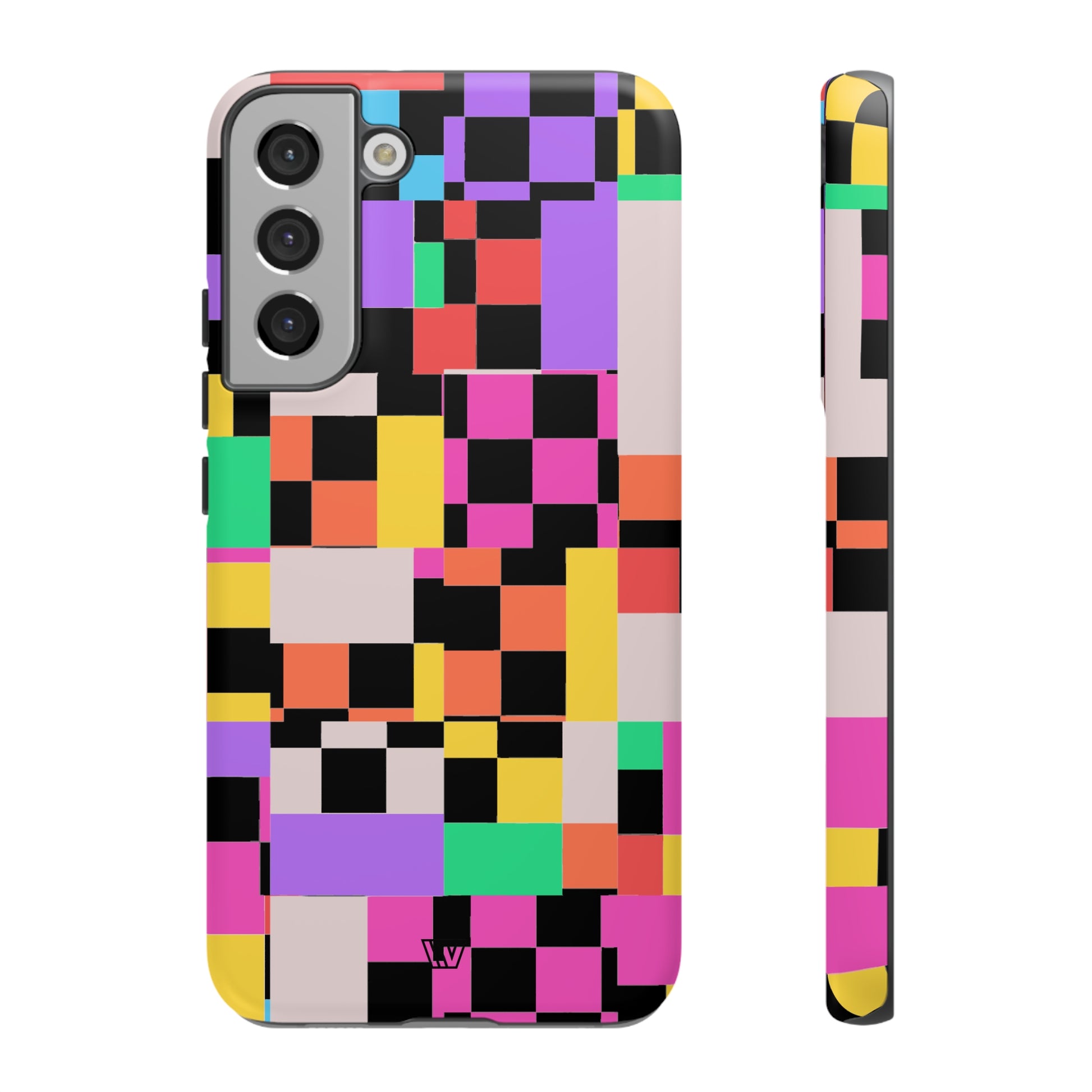 MASHED UP CHECKERBOARD | Tough Phone Case - Trovvve