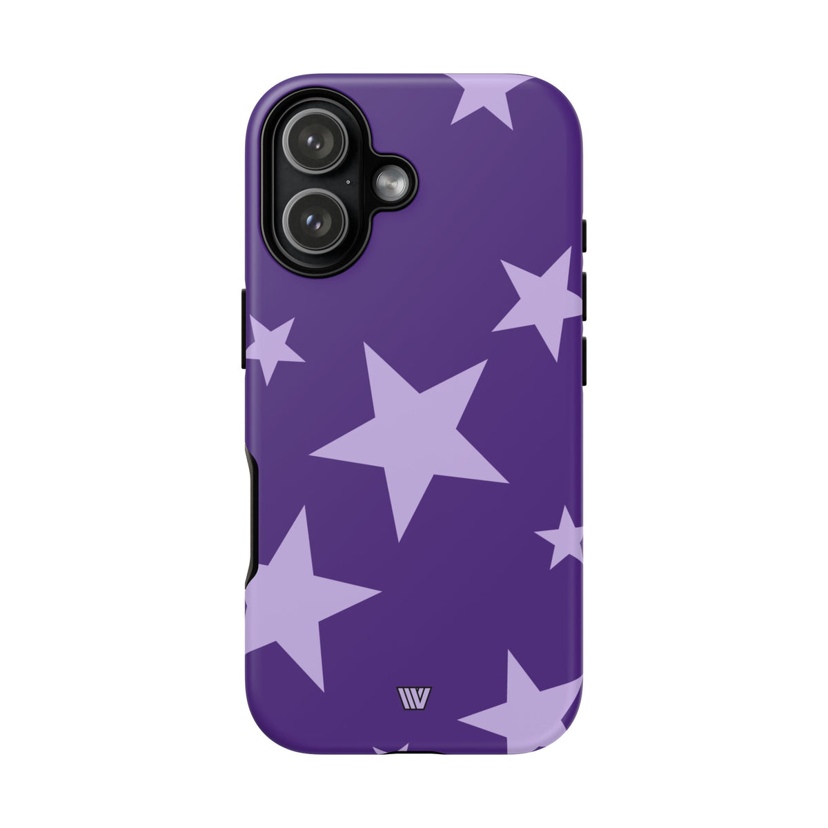 PURPLE BOLD STARS | Tough Phone Case