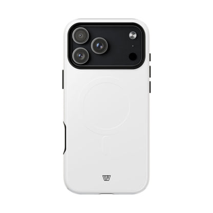 ALL WHITE | MagSafe Tough iPhone Case