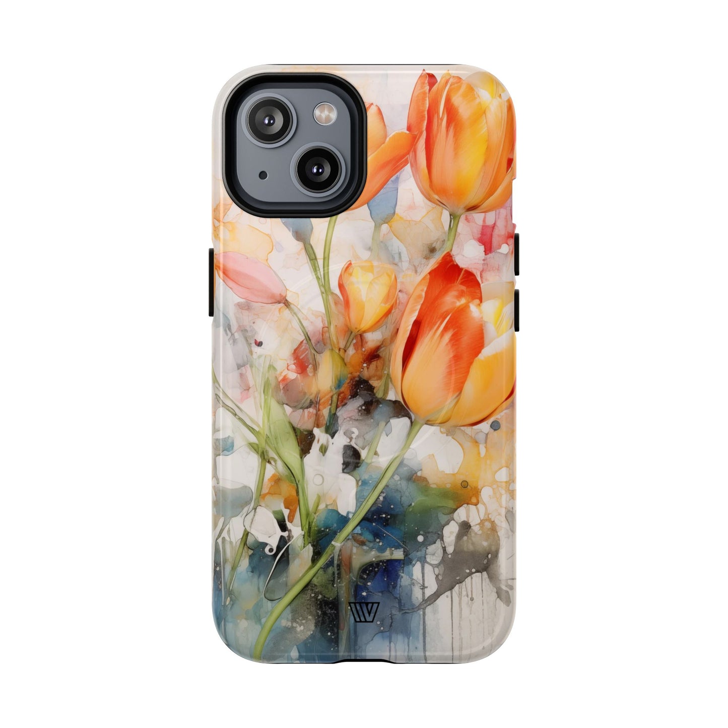 WATERCOLOR TULIPS | MagSafe Tough iPhone Case