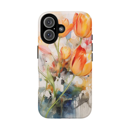 WATERCOLOR TULIPS | MagSafe Tough iPhone Case
