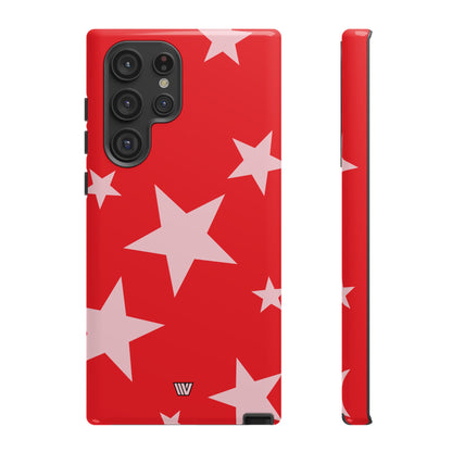 RED BOLD STARS | Tough Phone Case