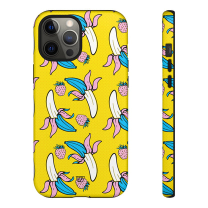 STRAWBERRY BANANA POP ART | Tough Phone Case - Trovvve