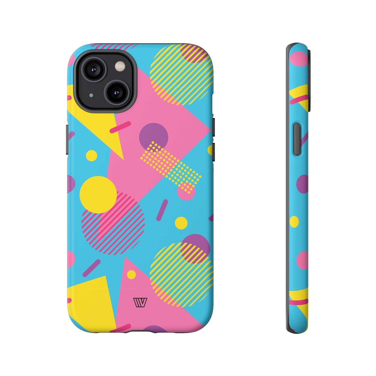 80s / 90s RETO PATTERN LIGHT BLUE | Tough Phone Case