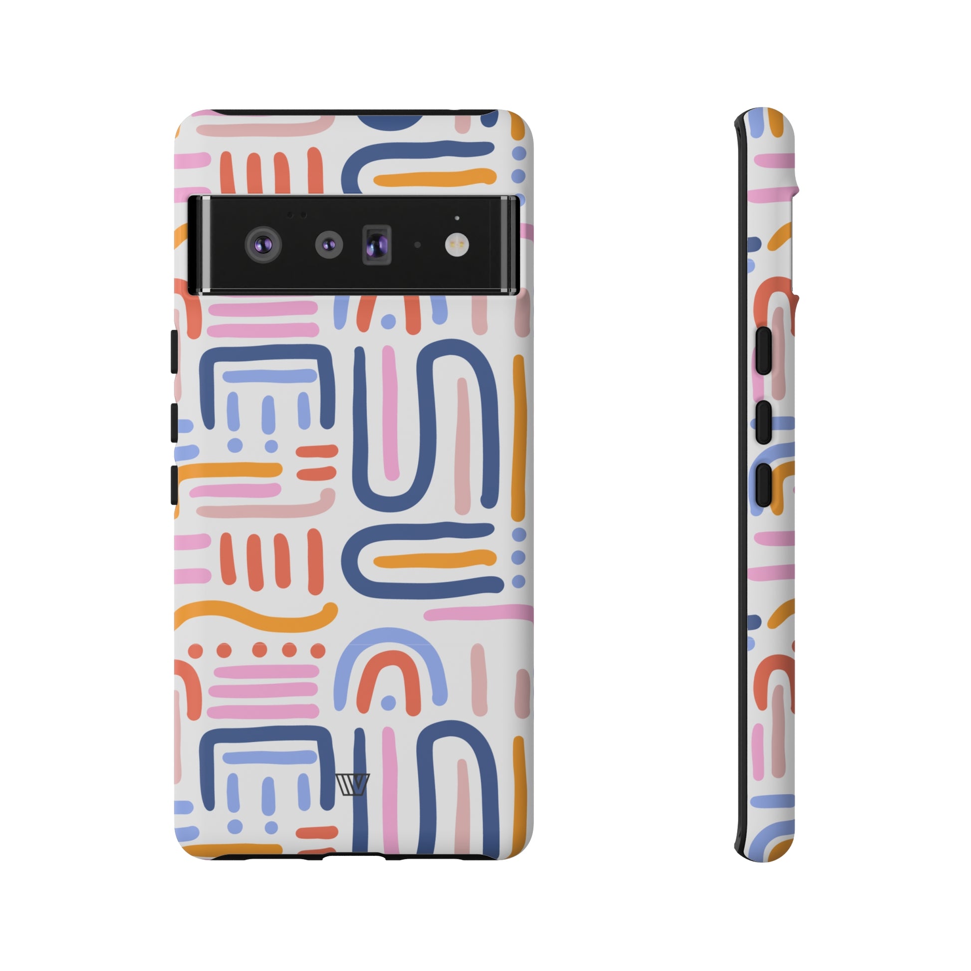 MEMPHIS BOLD LINES | Tough Phone Case - Trovvve