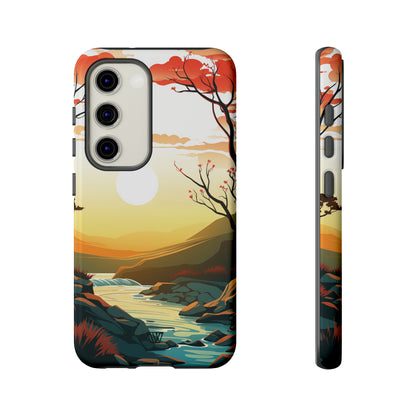 RIVER SUNSET | Tough Phone Case - Trovvve