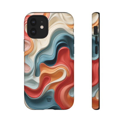 3D COLORFUL CLAY | Tough Phone Case - Trovvve