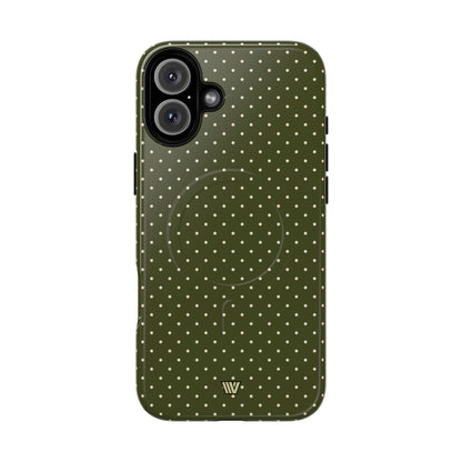OLIVE CONFETTI | MagSafe Tough iPhone Case