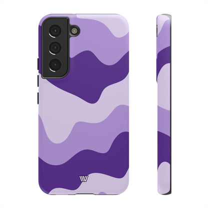 PURPLE WAVES | Tough Phone Case