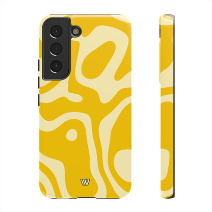 YELLOW SWIRL | Tough Phone Case