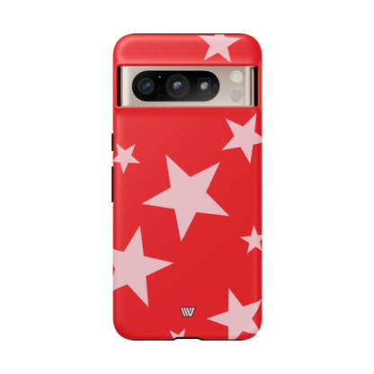 RED BOLD STARS | Tough Phone Case