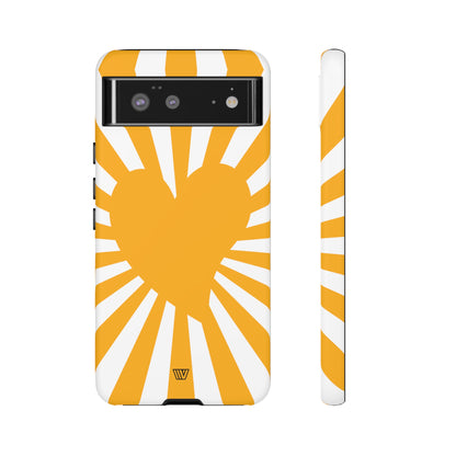 HEART SUN RAYS | Tough Phone Case - Trovvve