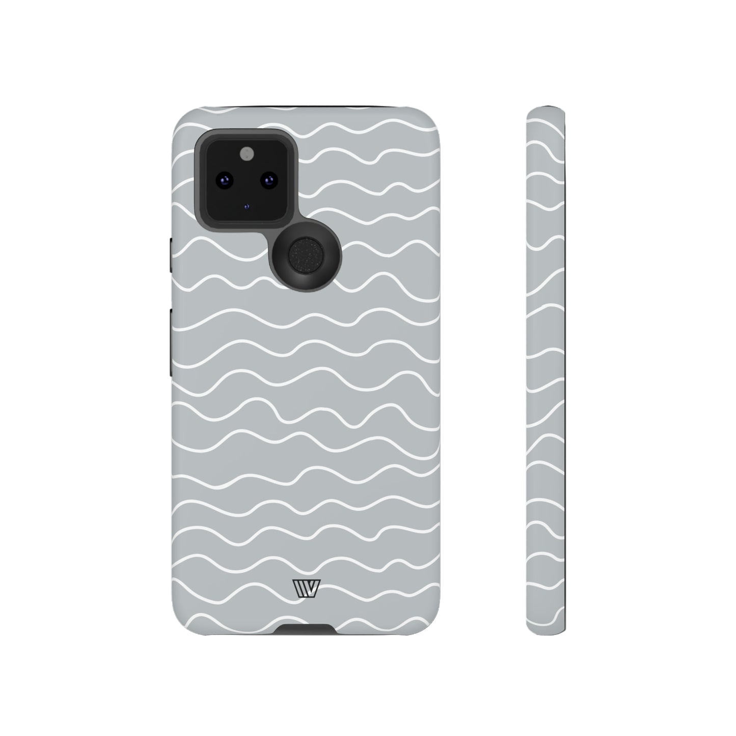 GRAY WAVES | Tough Phone Case