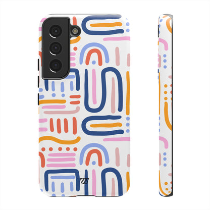 MEMPHIS BOLD LINES | Tough Phone Case - Trovvve