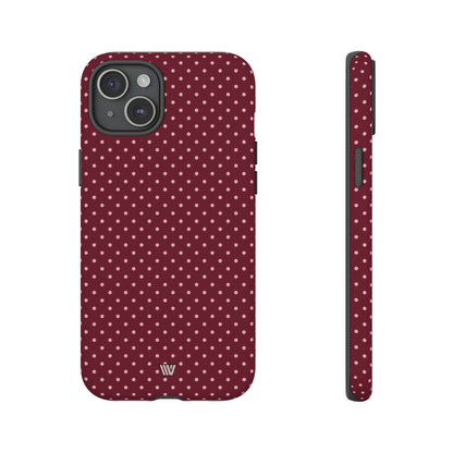 CLARET DOT | Tough Phone Case