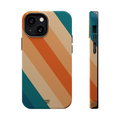 70s RETRO STRIPE | MagSafe Tough  iPhone Case - Trovvve