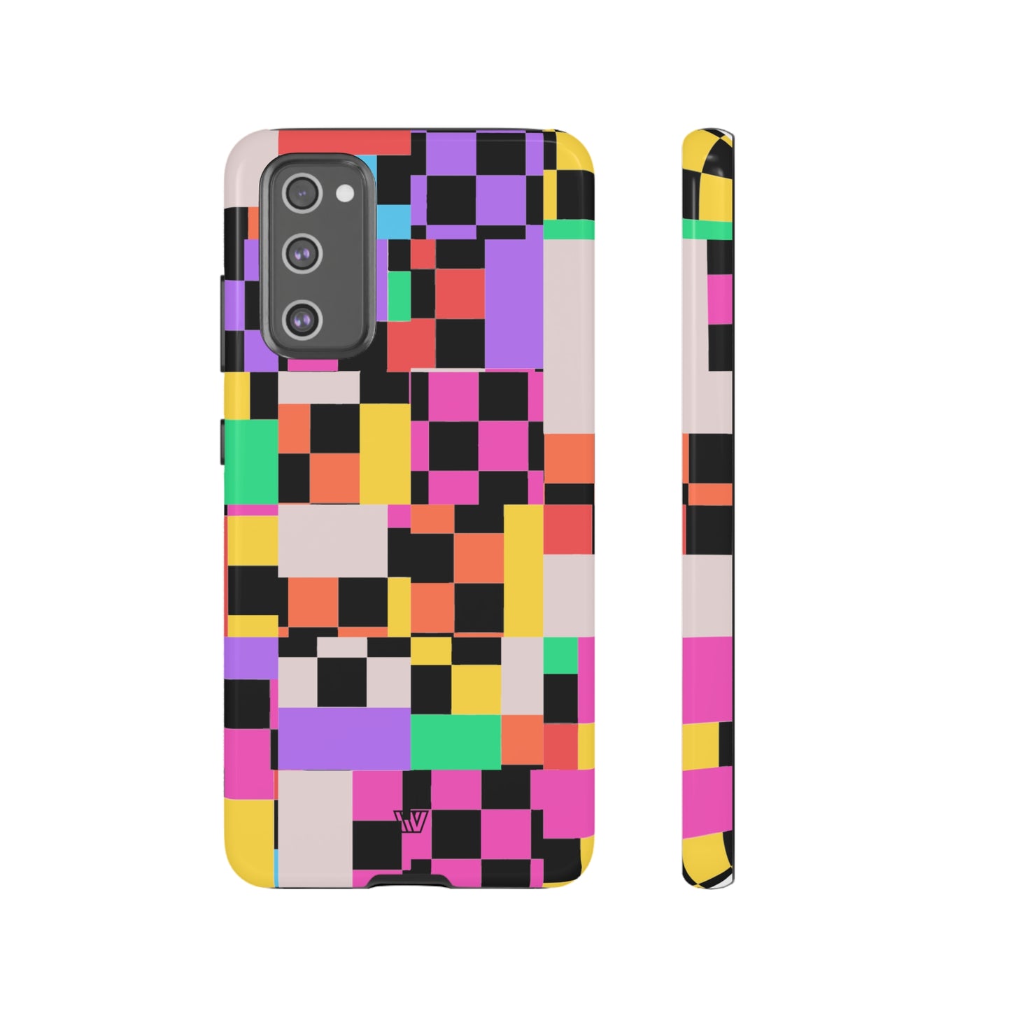 MASHED UP CHECKERBOARD | Tough Phone Case - Trovvve