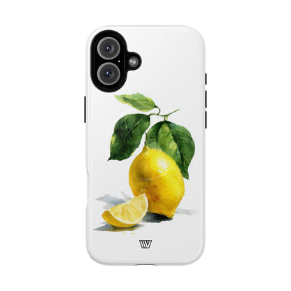 Lemon MagSafe Tough iPhone Case – iPhone 16 Plus, Glossy