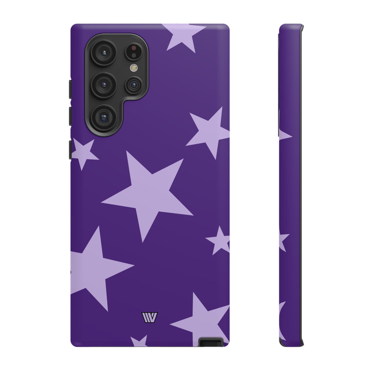 PURPLE BOLD STARS | Tough Phone Case
