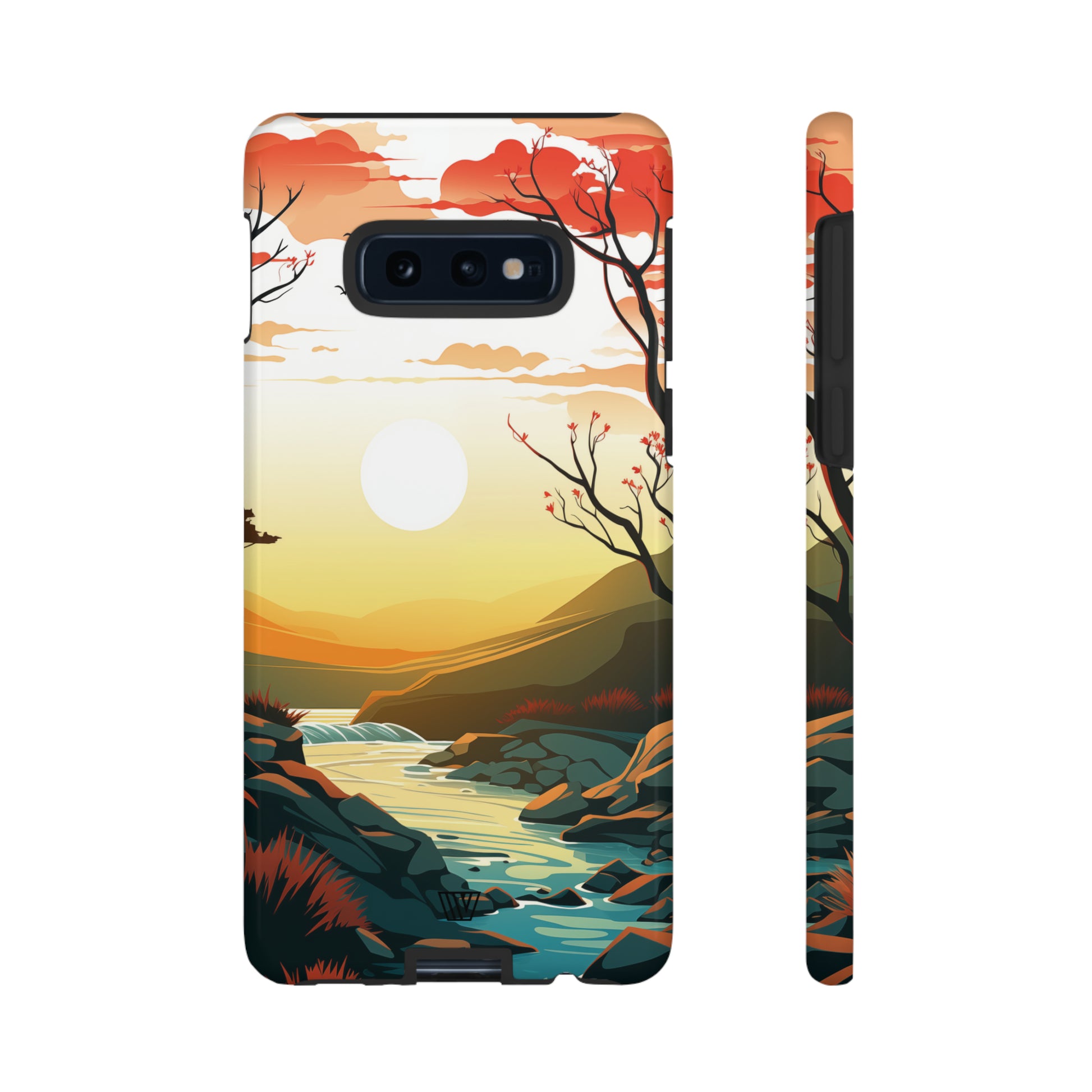 RIVER SUNSET | Tough Phone Case - Trovvve