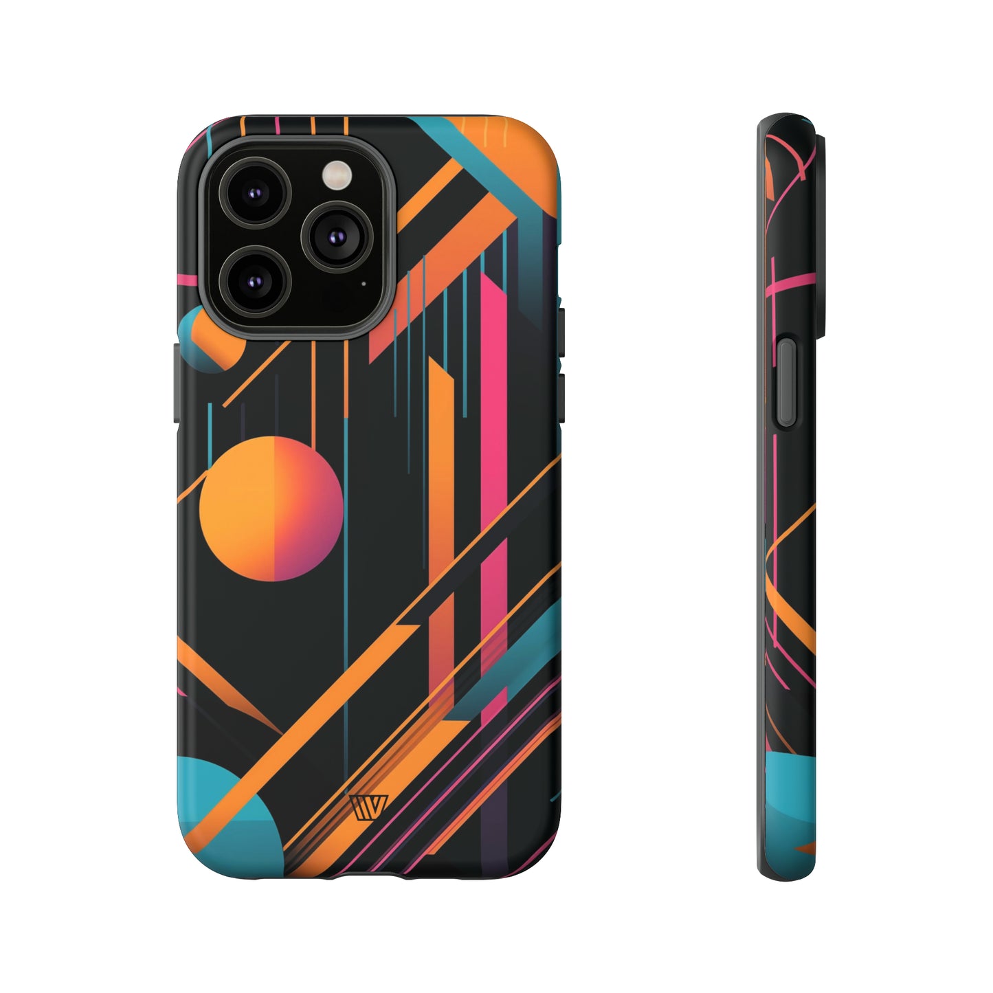 BOLD RETRO LINES | Tough Phone Case - Trovvve