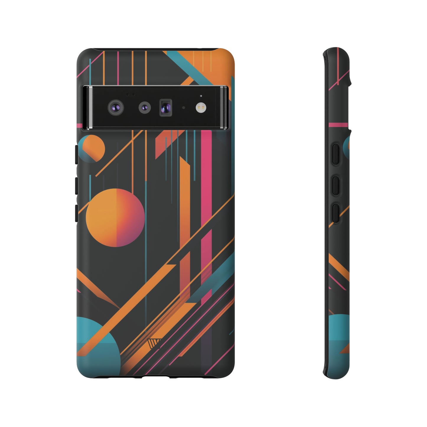 BOLD RETRO LINES | Tough Phone Case - Trovvve