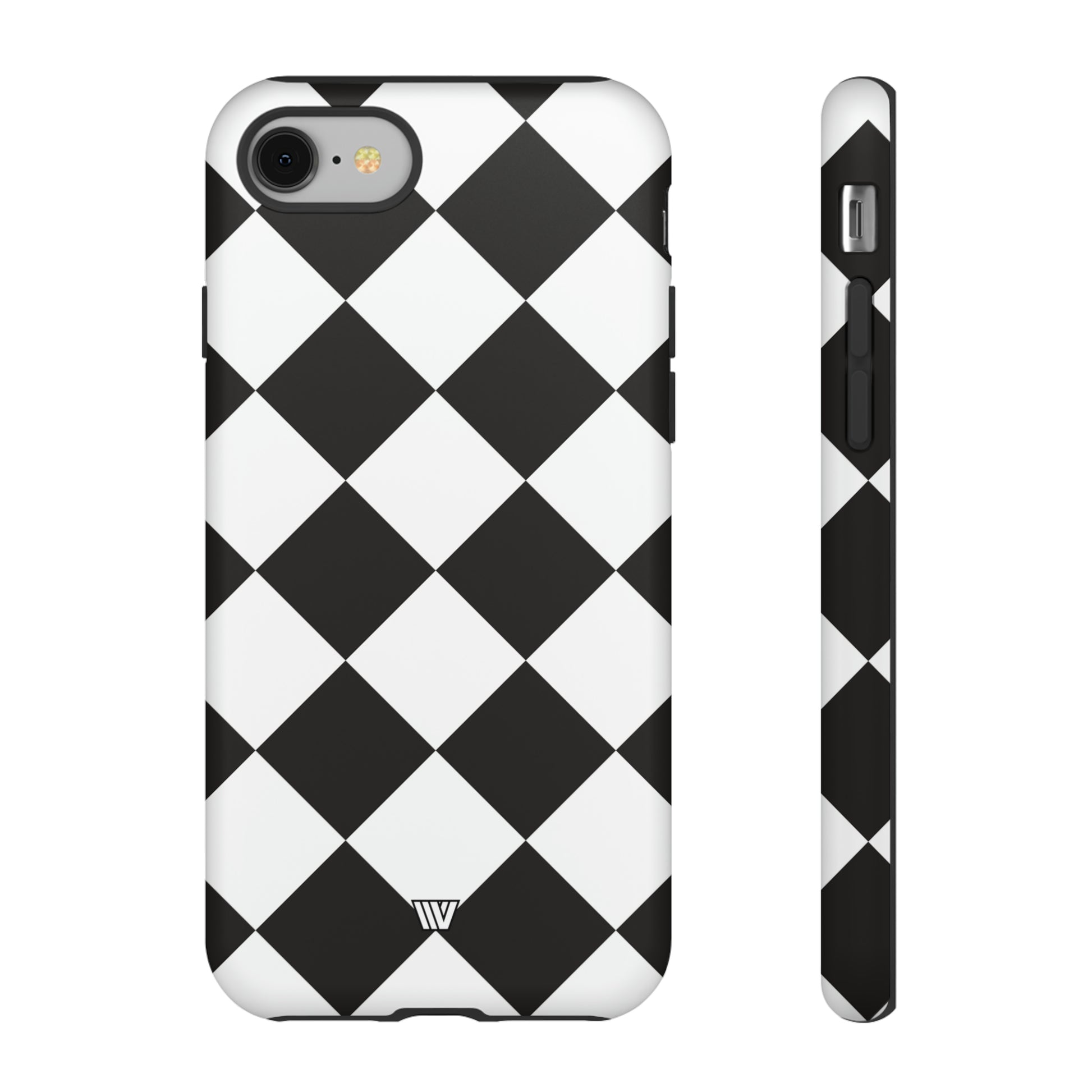 BLACK & WHITE DIAMOND | Tough Phone Case - Trovvve