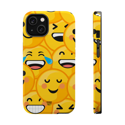 EMOJI FACES | MagSafe Tough iPhone Case - Trovvve