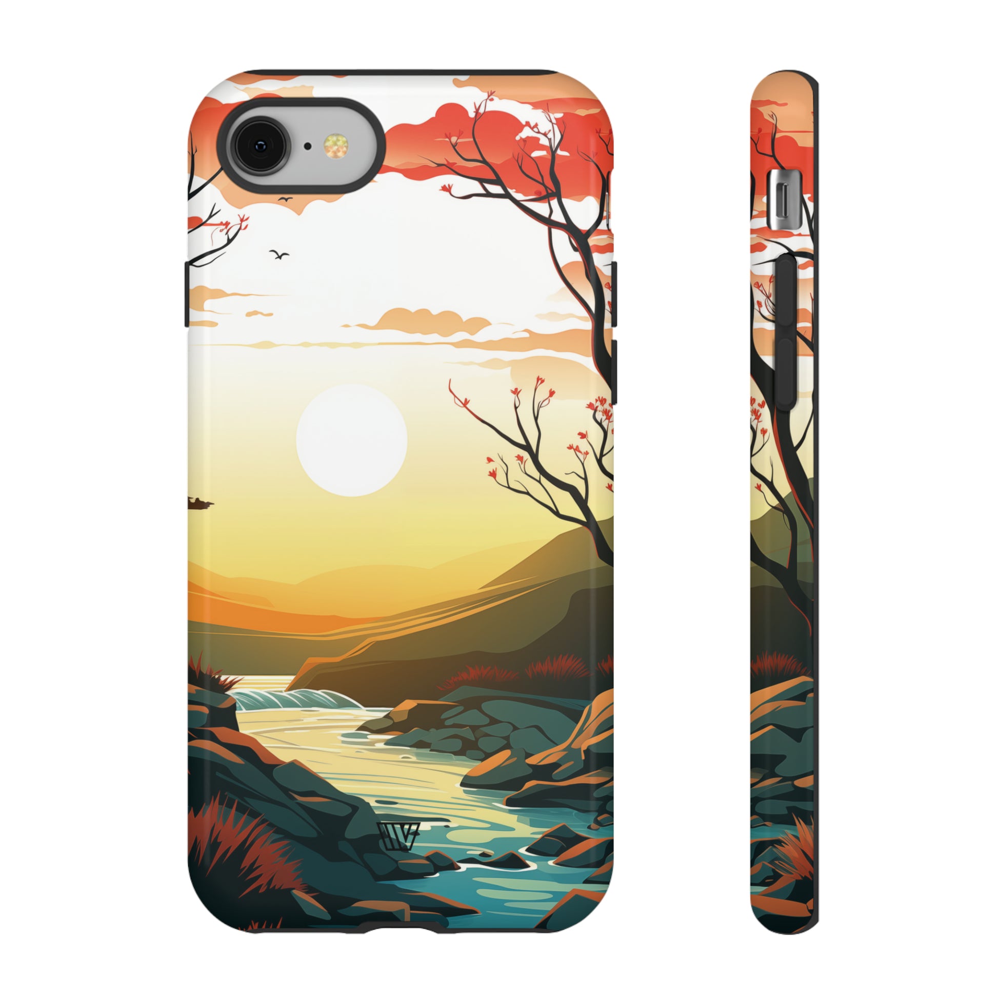 RIVER SUNSET | Tough Phone Case - Trovvve