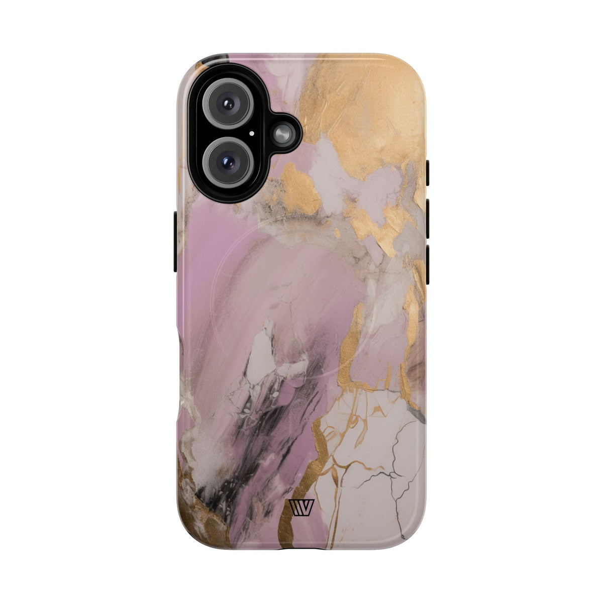 Gilded Blush MagSafe Tough iPhone Case – iPhone 16, Glossy