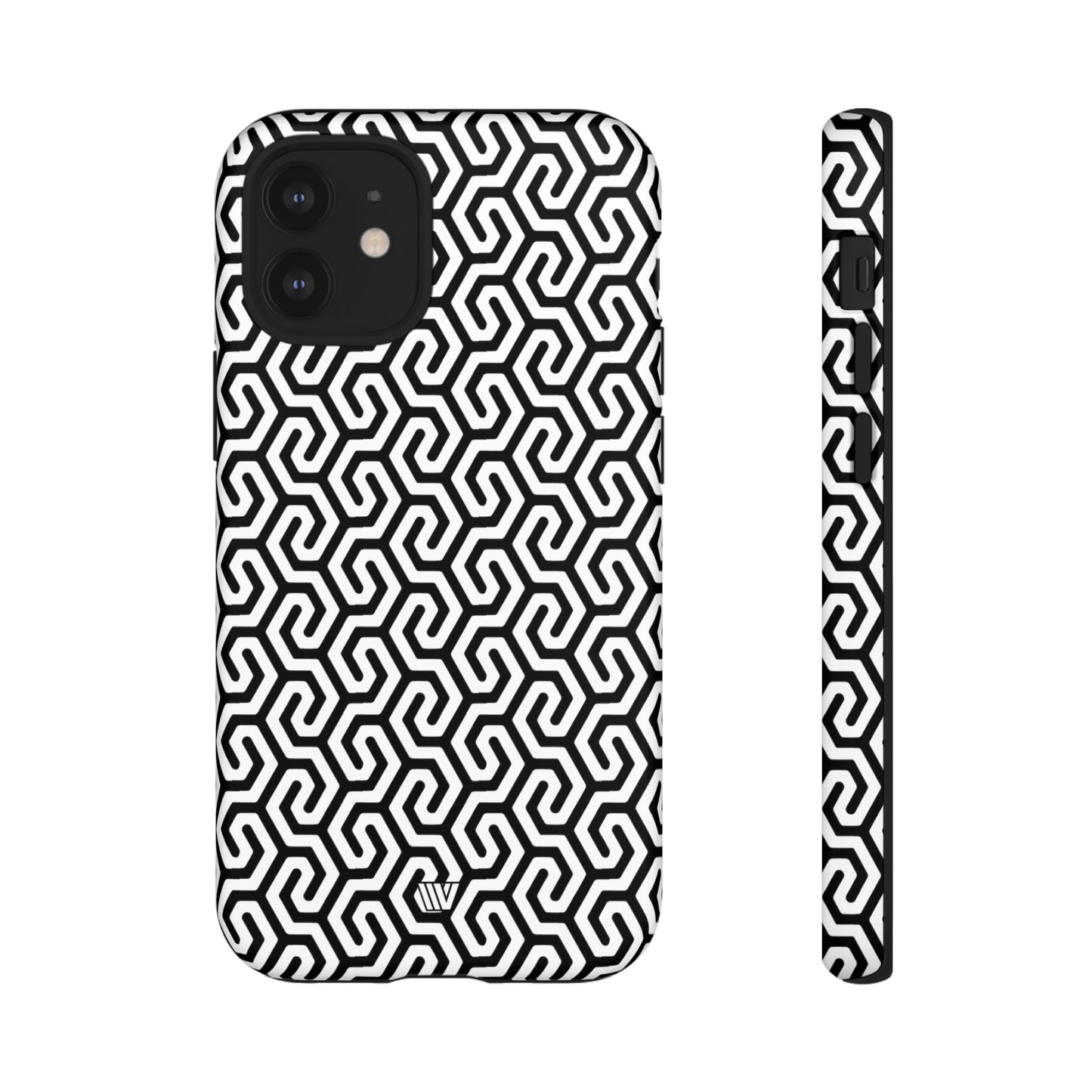 ABSTRACT INTERLOCKING PATTERN | Tough Phone Case