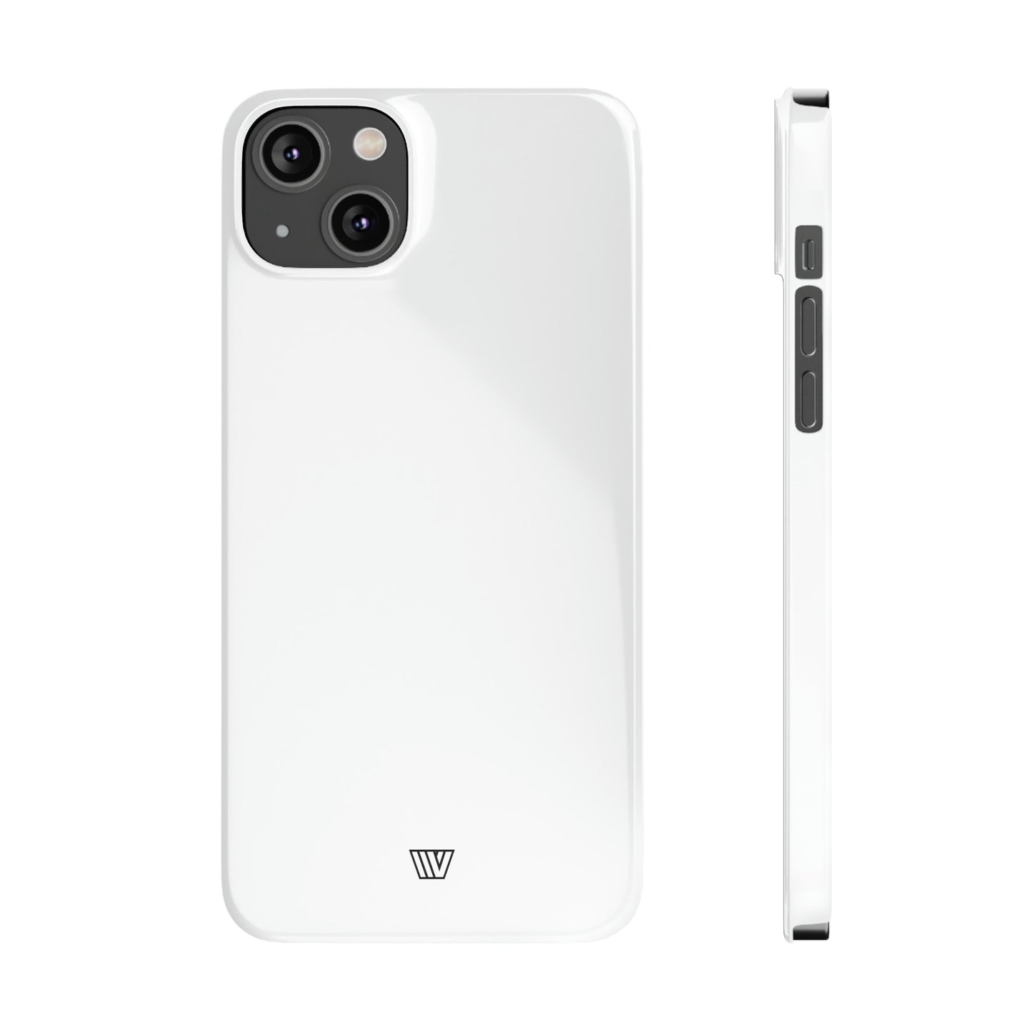 ALL WHITE | Slim iPhone Case