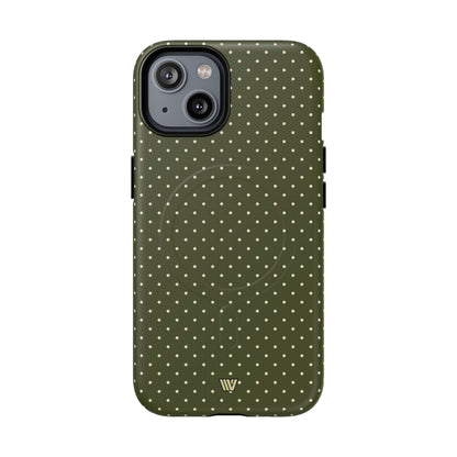 OLIVE CONFETTI | MagSafe Tough iPhone Case