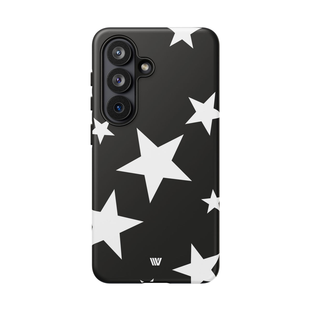JET BLACK BOLD STARS | Tough Phone Case