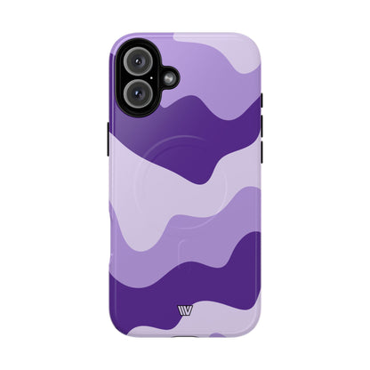 PURPLE WAVES | MagSafe Tough iPhone Case