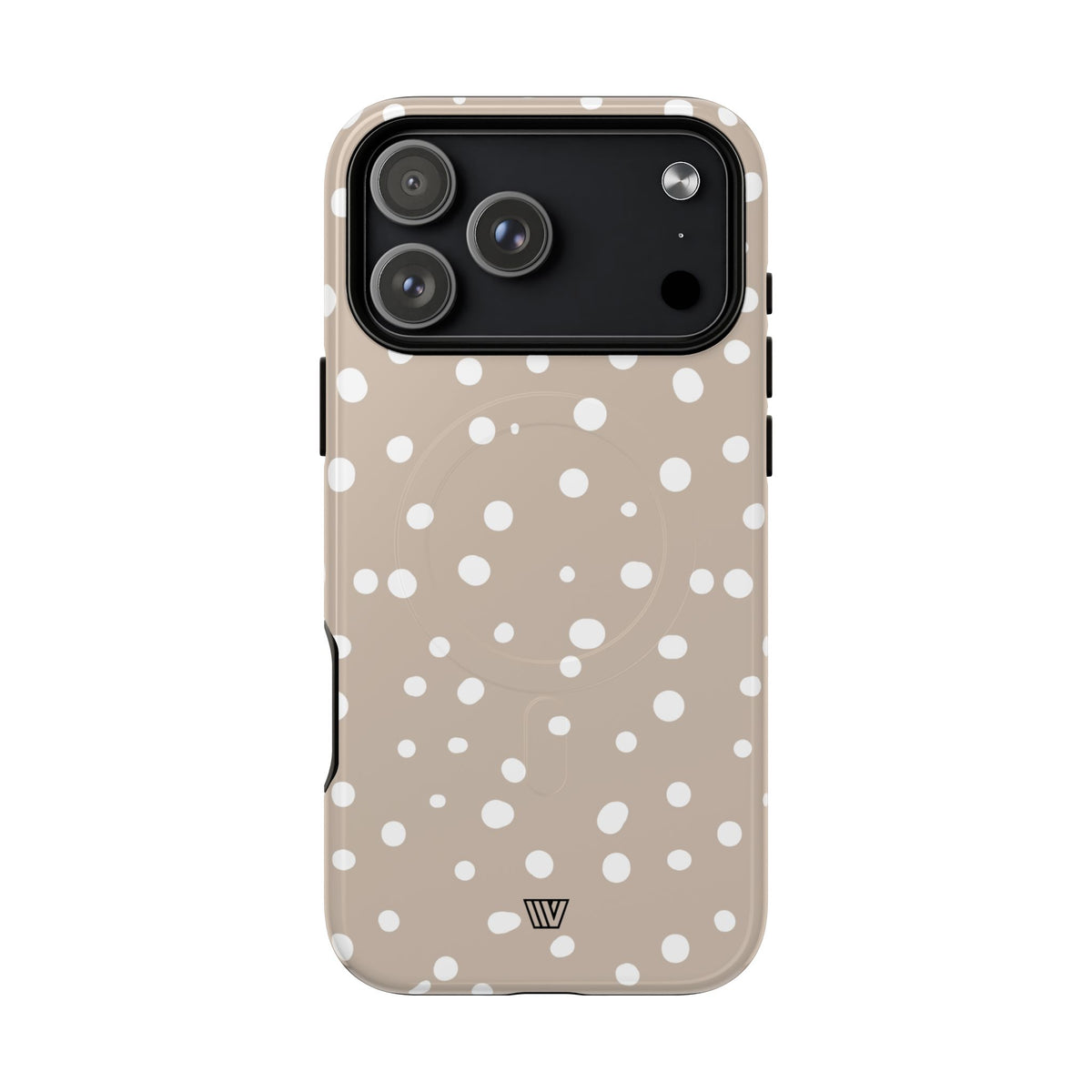 BEIGE DOTS | MagSafe Tough iPhone Case