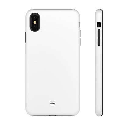 ALL WHITE | Tough Phone Case