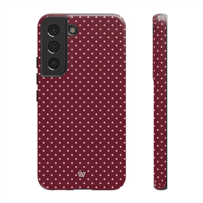 CLARET DOT | Tough Phone Case