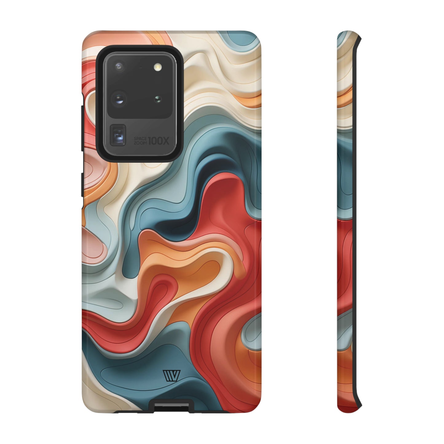 3D COLORFUL CLAY | Tough Phone Case - Trovvve