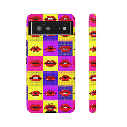 POP ART LIPS | Tough Phone Case - Trovvve