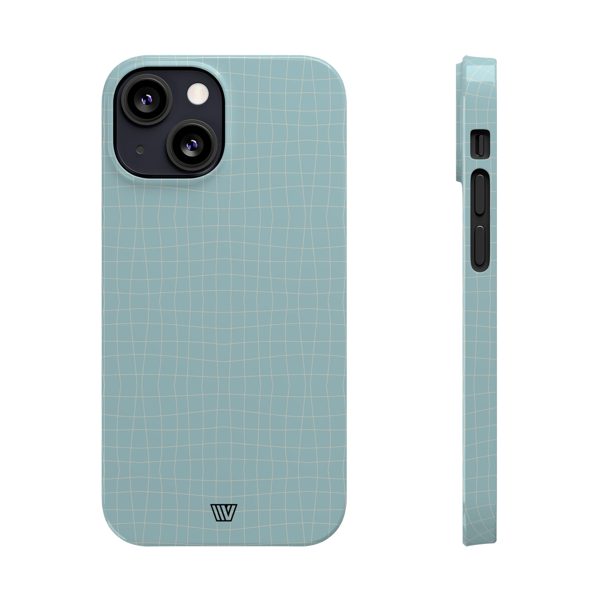 BLUE WICKER | Slim iPhone Case - Trovvve